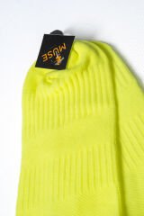 Neon Sante Özel Dokuma Çorap Yeşil